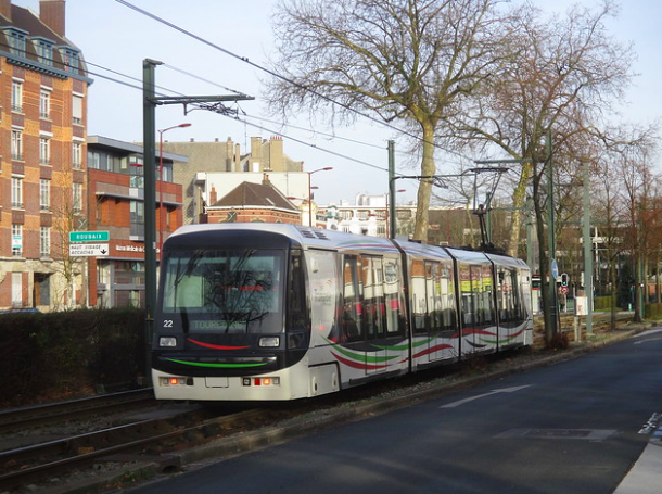 Tramway à Lille